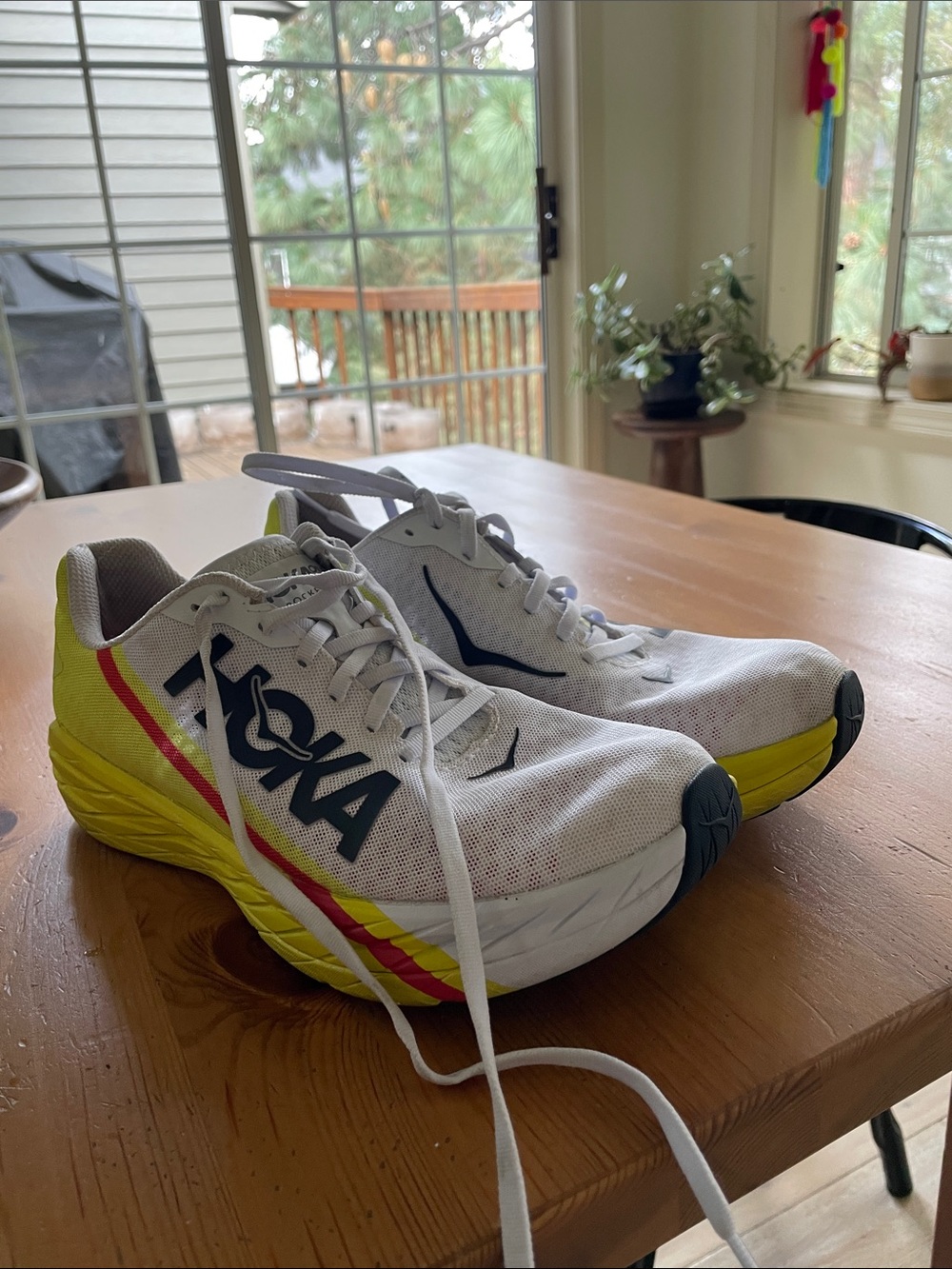 HOKA rocket x size 9